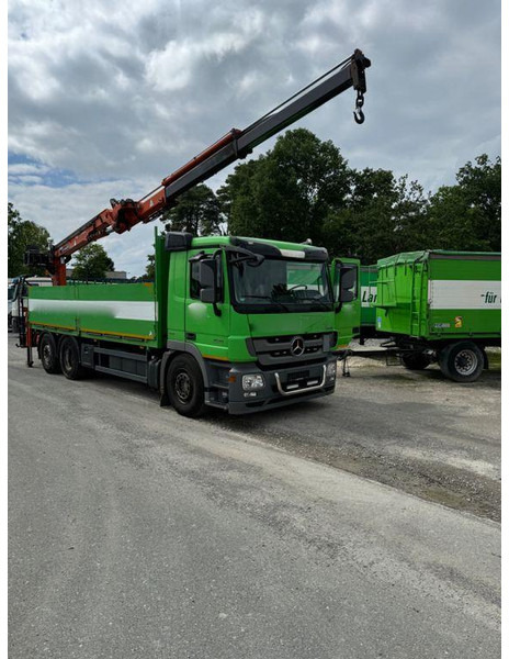Mercedes-Benz Actros 2541 mit Atlas -Kran - Lastbil med lad, Lastbil med kran: billede 3 Mercedes-Benz Actros 2541 mit Atlas -Kran - Lastbil med lad, Lastbil med kran: billede 3