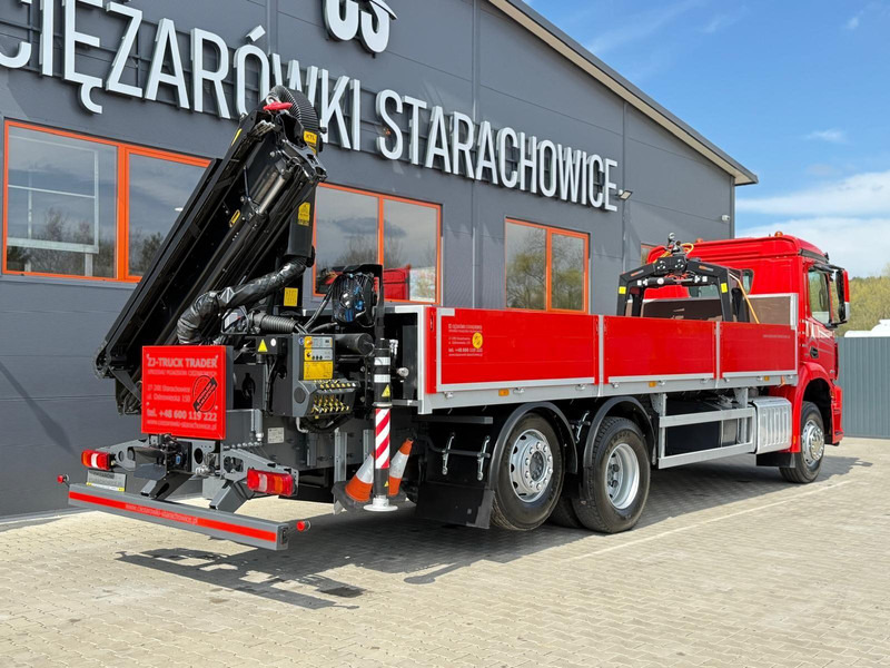 Mercedes-Benz Arocs Actros 2532 / E6 / 6x2 / skrzynia + żuraw Palfinger / budo - Lastbil med lad, Lastbil med kran: billede 5 Mercedes-Benz Arocs Actros 2532 / E6 / 6x2 / skrzynia + żuraw Palfinger / budo - Lastbil med lad, Lastbil med kran: billede 5