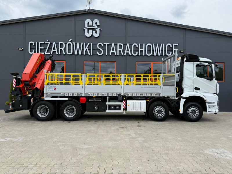 Mercedes-Benz Arocs Actros 3236 // E6 // 8x4 // Palfinger PK4800 - Lastbil med lad, Lastbil med kran: billede 5 Mercedes-Benz Arocs Actros 3236 // E6 // 8x4 // Palfinger PK4800 - Lastbil med lad, Lastbil med kran: billede 5