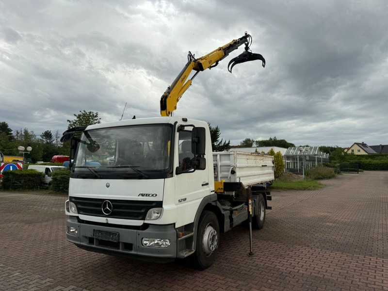Mercedes-Benz Atego 1218 Meiller Kipper / Kran / Greifer - Tipvogn lastbil, Lastbil med kran: billede 2 Mercedes-Benz Atego 1218 Meiller Kipper / Kran / Greifer - Tipvogn lastbil, Lastbil med kran: billede 2