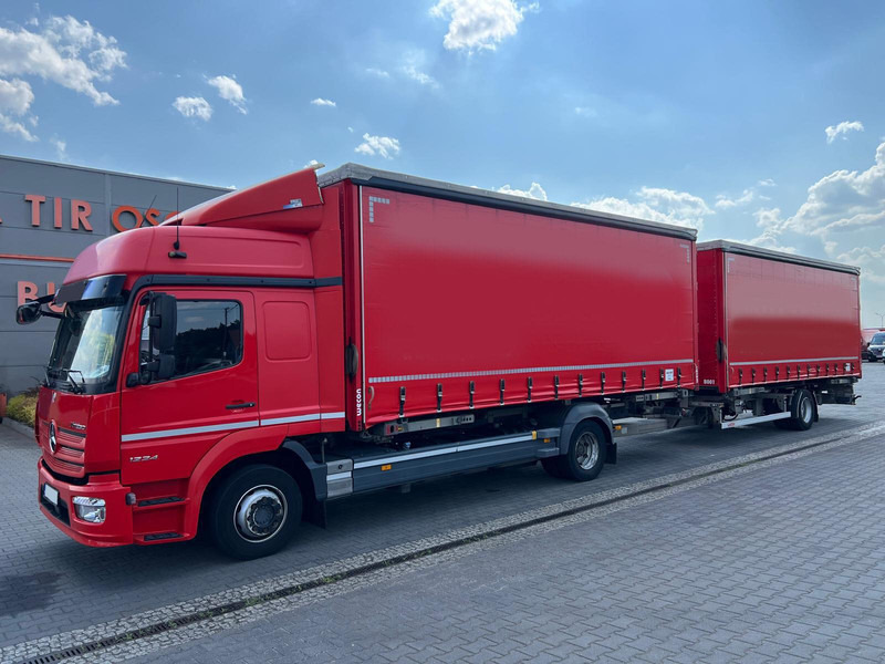 Mercedes-Benz Atego 1224 BDF WECHSELFAHRGESTELL CHASSIS CURTAIN PLANE - Lastbil med presenning: billede 2 Mercedes-Benz Atego 1224 BDF WECHSELFAHRGESTELL CHASSIS CURTAIN PLANE - Lastbil med presenning: billede 2
