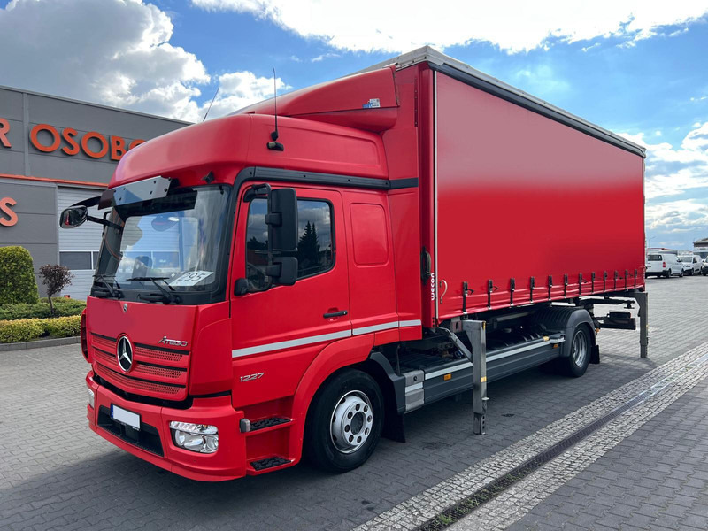 Mercedes-Benz Atego 1227 CURTAIN PLANE BDF SWAP CHASSIS WECHSELFAHRGESTELL - Lastbil med presenning: billede 1 Mercedes-Benz Atego 1227 CURTAIN PLANE BDF SWAP CHASSIS WECHSELFAHRGESTELL - Lastbil med presenning: billede 1
