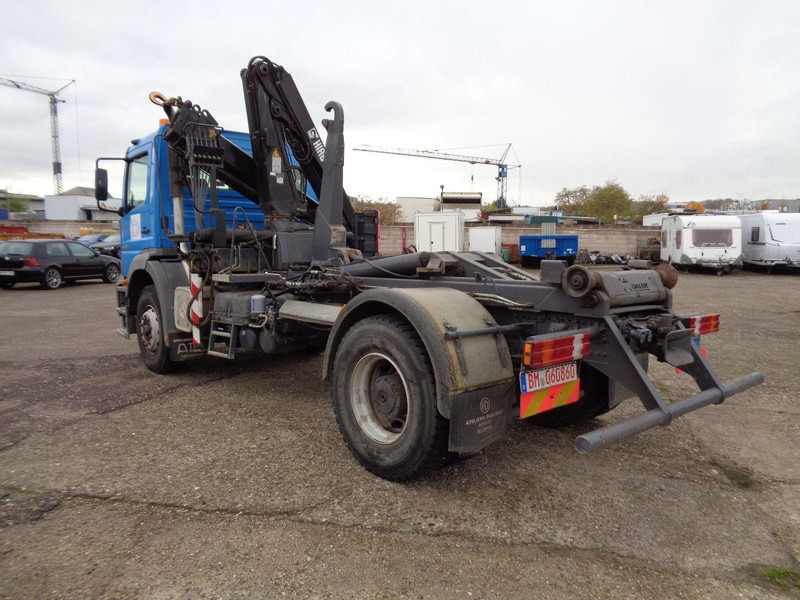 Mercedes-Benz Atego 1828 Hook lift truck + Crane Hiab 102 - Lastbil kroghejs, Lastbil med kran: billede 5 Mercedes-Benz Atego 1828 Hook lift truck + Crane Hiab 102 - Lastbil kroghejs, Lastbil med kran: billede 5