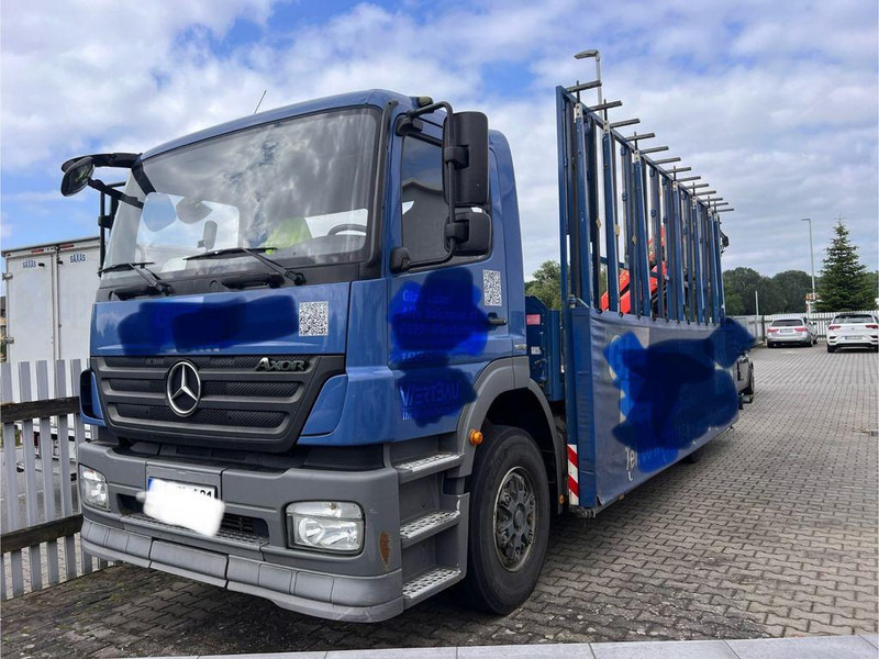 Mercedes-Benz Axor 1829 Palfinger hátsó daru PK 12002 klíma - Lastbil med lad, Lastbil med kran: billede 1 Mercedes-Benz Axor 1829 Palfinger hátsó daru PK 12002 klíma - Lastbil med lad, Lastbil med kran: billede 1