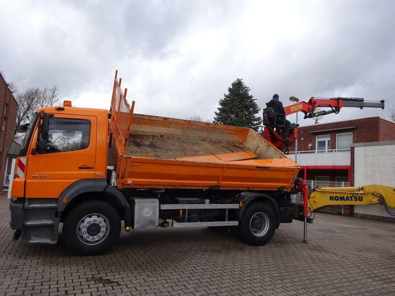 Mercedes-Benz Axor 1833 - 2 way tipper+crane - Tipvogn lastbil, Lastbil med kran: billede 3 Mercedes-Benz Axor 1833 - 2 way tipper+crane - Tipvogn lastbil, Lastbil med kran: billede 3