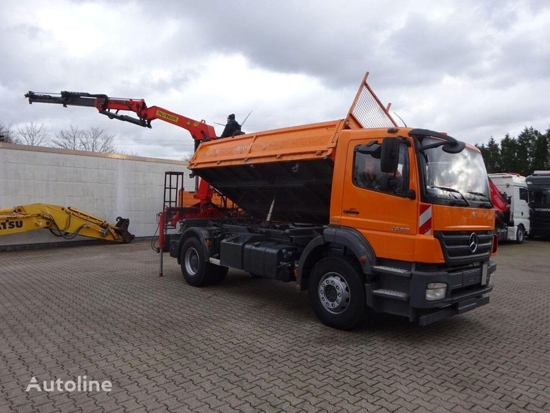 Mercedes-Benz Axor 1833 - Tipvogn lastbil, Lastbil med kran: billede 4 Mercedes-Benz Axor 1833 - Tipvogn lastbil, Lastbil med kran: billede 4