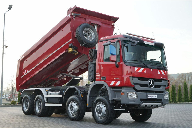 Mercedes-Benz CTROS 4141 / 8X6 / WYWROTKA TYLNOZSYPOWA / MEILLER KIPPER 5.3M / - Tipvogn lastbil: billede 2 Mercedes-Benz CTROS 4141 / 8X6 / WYWROTKA TYLNOZSYPOWA / MEILLER KIPPER 5.3M / - Tipvogn lastbil: billede 2