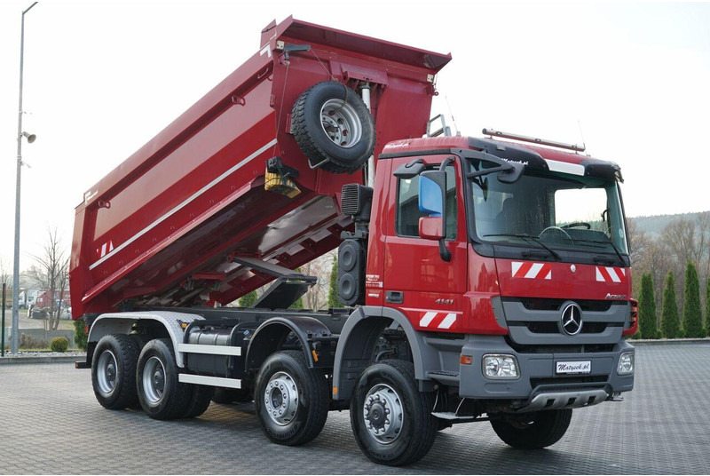 Mercedes-Benz CTROS 4141 / 8X6 / WYWROTKA TYLNOZSYPOWA / MEILLER KIPPER 5.3M / - Tipvogn lastbil: billede 1 Mercedes-Benz CTROS 4141 / 8X6 / WYWROTKA TYLNOZSYPOWA / MEILLER KIPPER 5.3M / - Tipvogn lastbil: billede 1