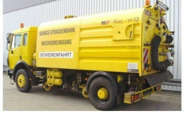 Mercedes-Benz SK 1820 4x2 Schienenreinigungs Kehrmaschine RAIL - Fejebil: billede 3 Mercedes-Benz SK 1820 4x2 Schienenreinigungs Kehrmaschine RAIL - Fejebil: billede 3