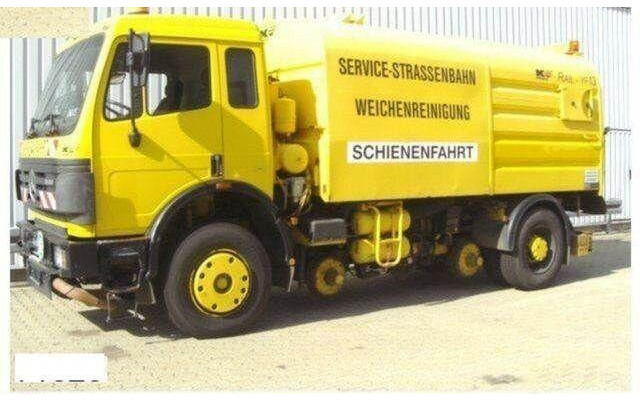 Mercedes-Benz SK 1820 4x2 Schienenreinigungs Kehrmaschine RAIL - Fejebil: billede 1 Mercedes-Benz SK 1820 4x2 Schienenreinigungs Kehrmaschine RAIL - Fejebil: billede 1