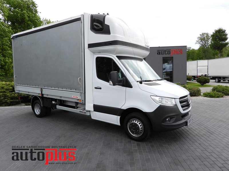 Mercedes-Benz SPRINTER 519 PLANDEKA 8 PALET WEBASTO TEMPOMAT BLIŹNIACZE KOŁA - Varebil med presenning: billede 1 Mercedes-Benz SPRINTER 519 PLANDEKA 8 PALET WEBASTO TEMPOMAT BLIŹNIACZE KOŁA - Varebil med presenning: billede 1