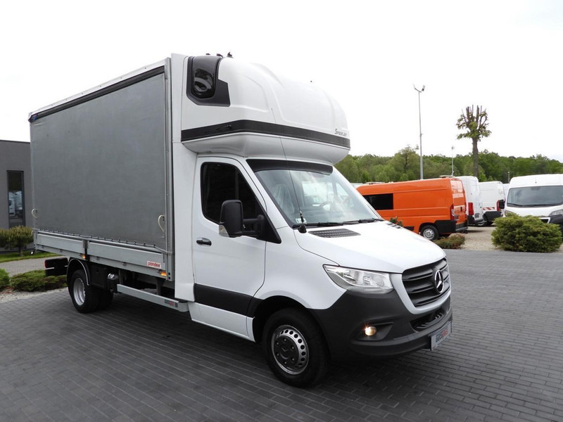 Mercedes-Benz SPRINTER 519 PLANDEKA 8 PALET WEBASTO TEMPOMAT BLIŹNIACZE KOŁA - Varebil med presenning: billede 4 Mercedes-Benz SPRINTER 519 PLANDEKA 8 PALET WEBASTO TEMPOMAT BLIŹNIACZE KOŁA - Varebil med presenning: billede 4