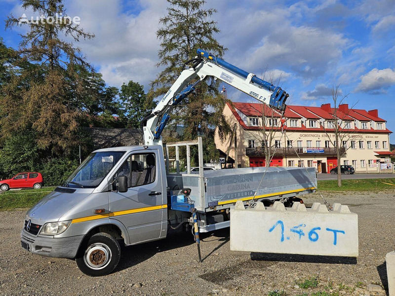 Mercedes-Benz Sprinter 616 Flatbed + crane Cormach - Lastbil med lad, Lastbil med kran: billede 2 Mercedes-Benz Sprinter 616 Flatbed + crane Cormach - Lastbil med lad, Lastbil med kran: billede 2