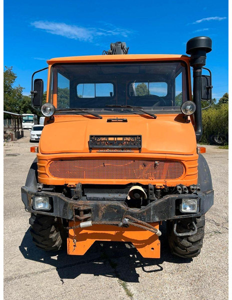 Mercedes-Benz UNIMOG - Tipvogn lastbil, Lastbil med kran: billede 2 Mercedes-Benz UNIMOG - Tipvogn lastbil, Lastbil med kran: billede 2