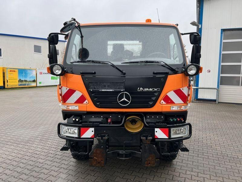 Mercedes-Benz Unimog U 20 4x4 Skip loader - Liftdumper lastbil: billede 2 Mercedes-Benz Unimog U 20 4x4 Skip loader - Liftdumper lastbil: billede 2