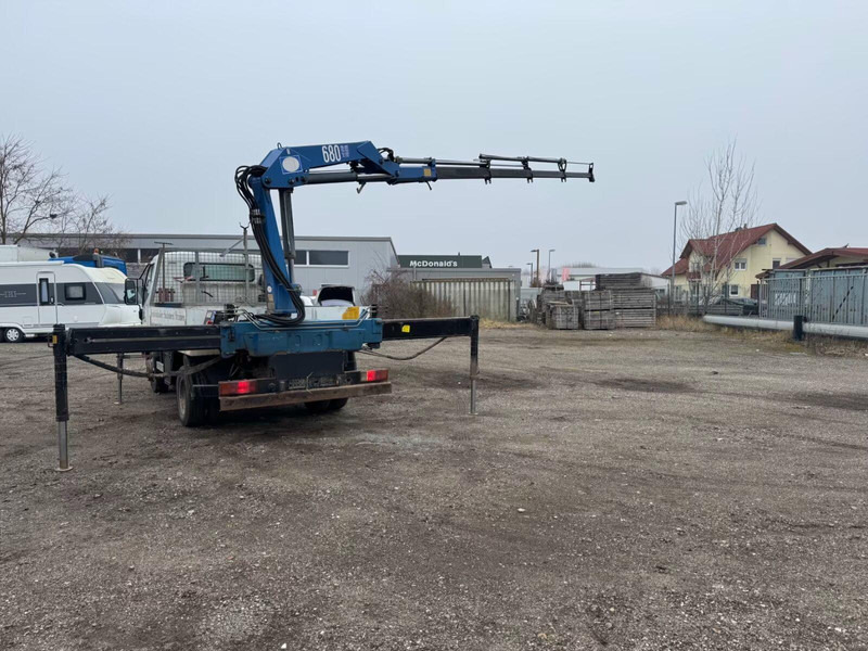Mitsubishi Canter FE649 - Flatbed truck + crane - Lastbil med lad, Lastbil med kran: billede 4 Mitsubishi Canter FE649 - Flatbed truck + crane - Lastbil med lad, Lastbil med kran: billede 4