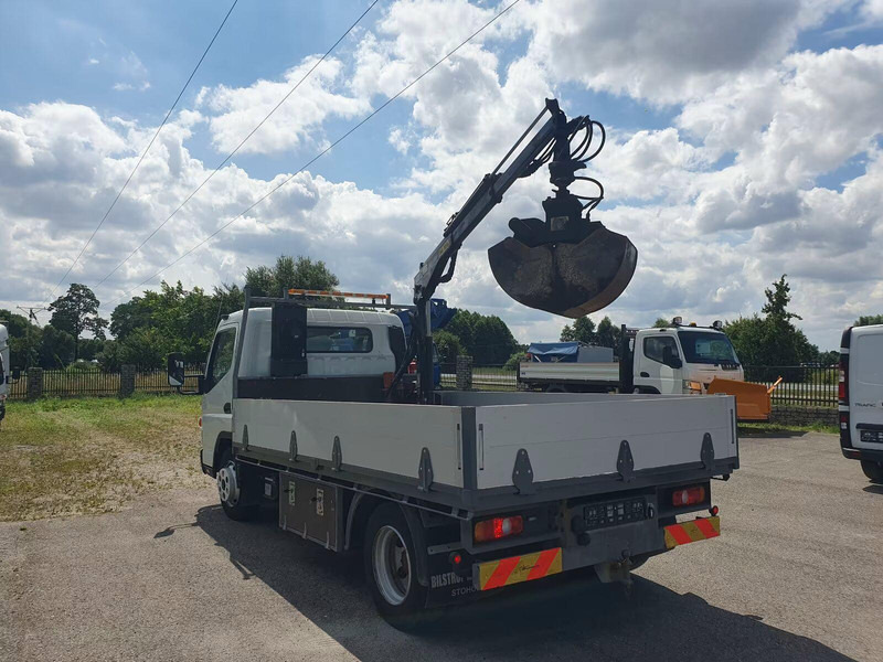 Mitsubishi Fuso Canter 7C15 - Flatbed truck + crane - Lastbil med lad, Lastbil med kran: billede 3 Mitsubishi Fuso Canter 7C15 - Flatbed truck + crane - Lastbil med lad, Lastbil med kran: billede 3