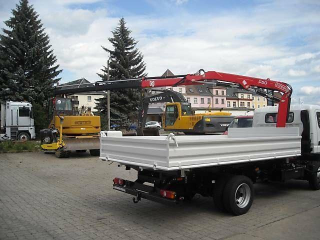 Mitsubishi Fuso Canter 7C15 - Tipper+crane - Tipvogn lastbil, Lastbil med kran: billede 2 Mitsubishi Fuso Canter 7C15 - Tipper+crane - Tipvogn lastbil, Lastbil med kran: billede 2
