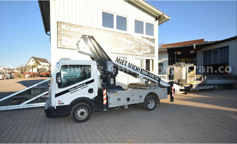 Nissan NT400 Cabstar Klaas Theo Emelőkosaras 25m - Lastbil med mandskabslift: billede 3 Nissan NT400 Cabstar Klaas Theo Emelőkosaras 25m - Lastbil med mandskabslift: billede 3