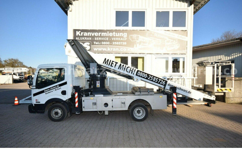 Nissan NT400 Cabstar Klaas Theo Emelőkosaras 25m - Lastbil med mandskabslift: billede 2 Nissan NT400 Cabstar Klaas Theo Emelőkosaras 25m - Lastbil med mandskabslift: billede 2