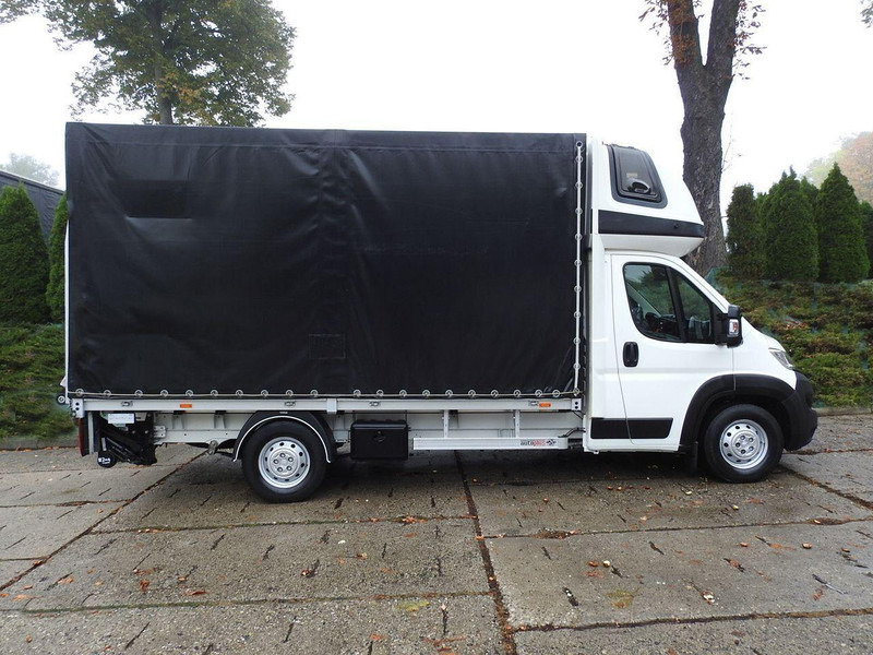 Lastbil varevogn Peugeot BOXER PLANDEKA WINDA 8 PALET WEBASTO KLIMATYZACJA LEDY 165KM [: billede 7