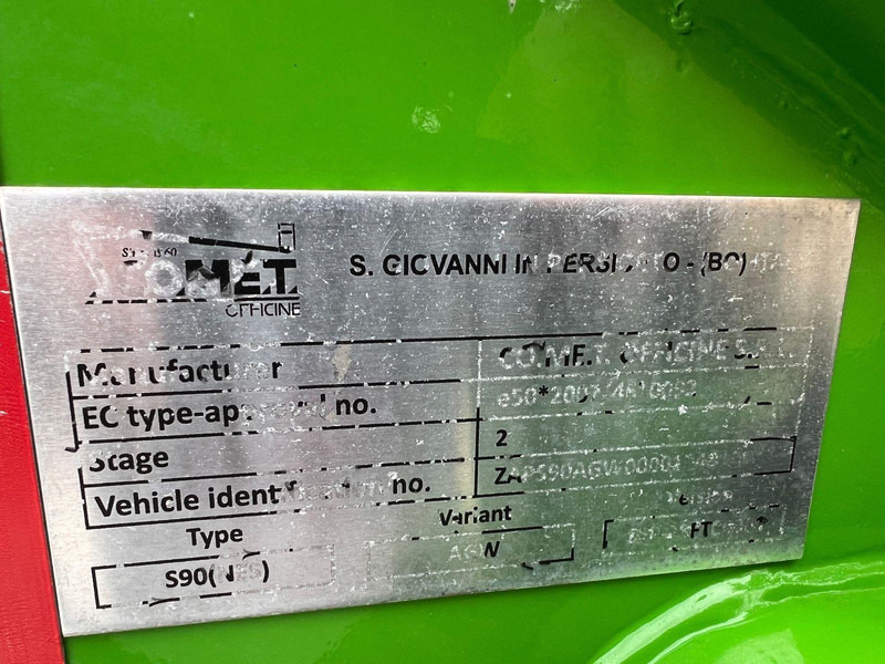 Lastbil med mandskabslift Piaggio Porter Maxxi COMET E50-2007 12 m: billede 17