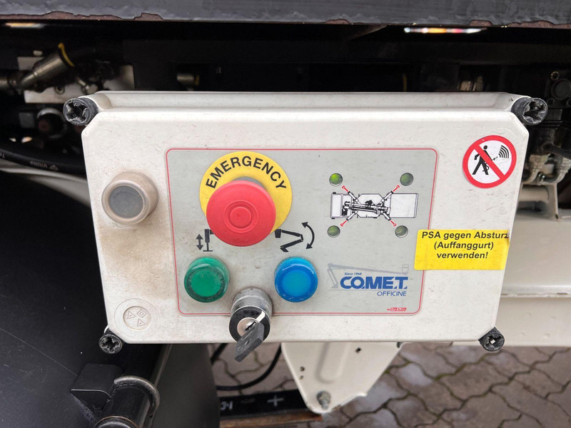 Lastbil med mandskabslift Piaggio Porter Maxxi COMET E50-2007 12 m: billede 10