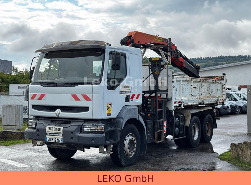 Renault 370 dCi - Tipvogn lastbil, Lastbil med kran: billede 4 Renault 370 dCi - Tipvogn lastbil, Lastbil med kran: billede 4