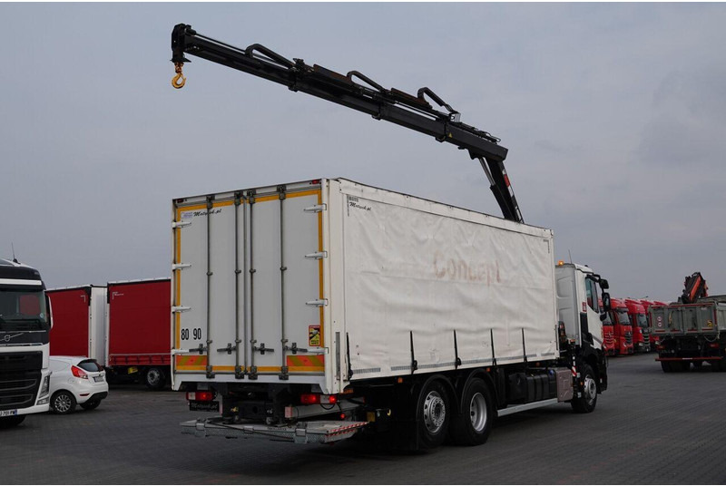Renault C 380 / 6x2 / SKRZYNIOWY / HDS HIAB 138 B-3 WYSÓW 10,5 M / ROTAT - Lastbil med presenning: billede 4 Renault C 380 / 6x2 / SKRZYNIOWY / HDS HIAB 138 B-3 WYSÓW 10,5 M / ROTAT - Lastbil med presenning: billede 4