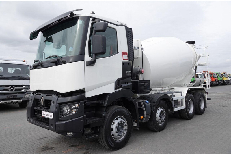 Renault C 380 / 8X4 / BETONOMIESZARKA / GRUSZKA / LIEBHERR 9 M3 / EURO 6 - Betonbil: billede 2 Renault C 380 / 8X4 / BETONOMIESZARKA / GRUSZKA / LIEBHERR 9 M3 / EURO 6 - Betonbil: billede 2