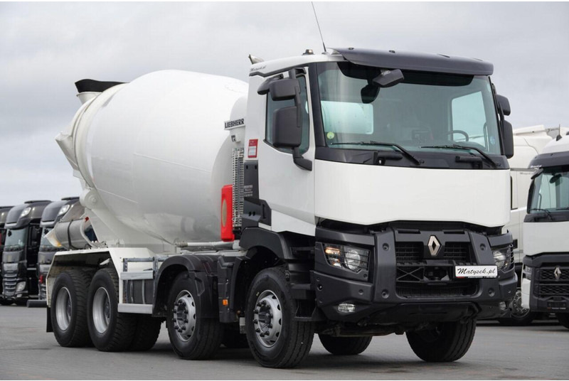 Renault C 380 / 8X4 / BETONOMIESZARKA / GRUSZKA / LIEBHERR 9 M3 / EURO 6 - Betonbil: billede 5 Renault C 380 / 8X4 / BETONOMIESZARKA / GRUSZKA / LIEBHERR 9 M3 / EURO 6 - Betonbil: billede 5