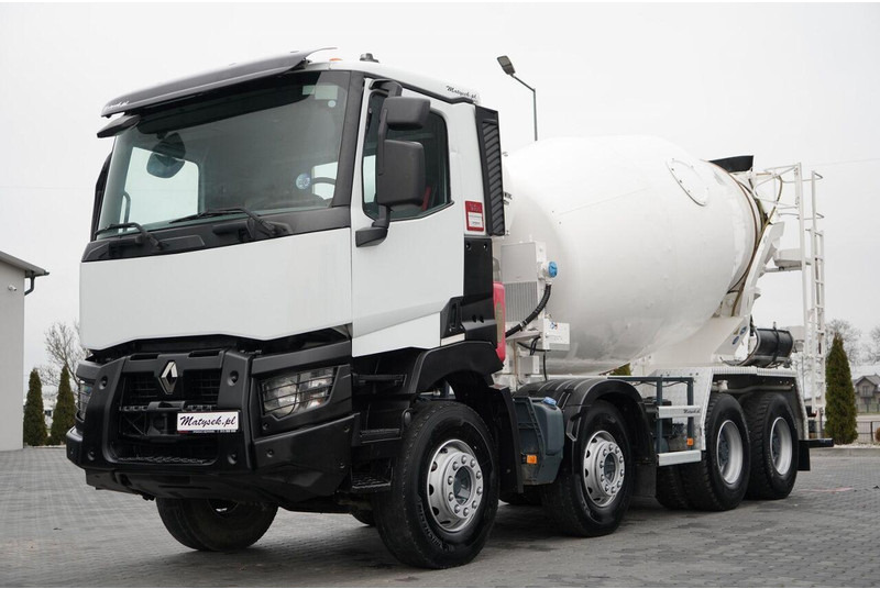 Renault C 380 / 8X4 / BETONOMIESZARKA / GRUSZKA / SCHWING STETTER 9 M3 - Betonbil: billede 1 Renault C 380 / 8X4 / BETONOMIESZARKA / GRUSZKA / SCHWING STETTER 9 M3 - Betonbil: billede 1