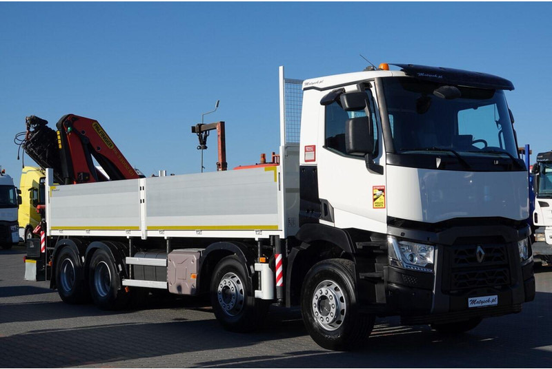 Leje en Renault C 430 / 8x4 / SKRZYNIOWY 7 M + HDS PALFINGER 33002 -wysów: 14,5 Renault C 430 / 8x4 / SKRZYNIOWY 7 M + HDS PALFINGER 33002 -wysów: 14,5: billede 9