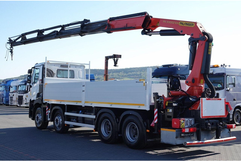 Renault C 430 / 8x4 / SKRZYNIOWY 7 M + HDS PALFINGER 33002 -wysów: 14,5 - Lastbil med lad, Lastbil med kran: billede 3 Renault C 430 / 8x4 / SKRZYNIOWY 7 M + HDS PALFINGER 33002 -wysów: 14,5 - Lastbil med lad, Lastbil med kran: billede 3