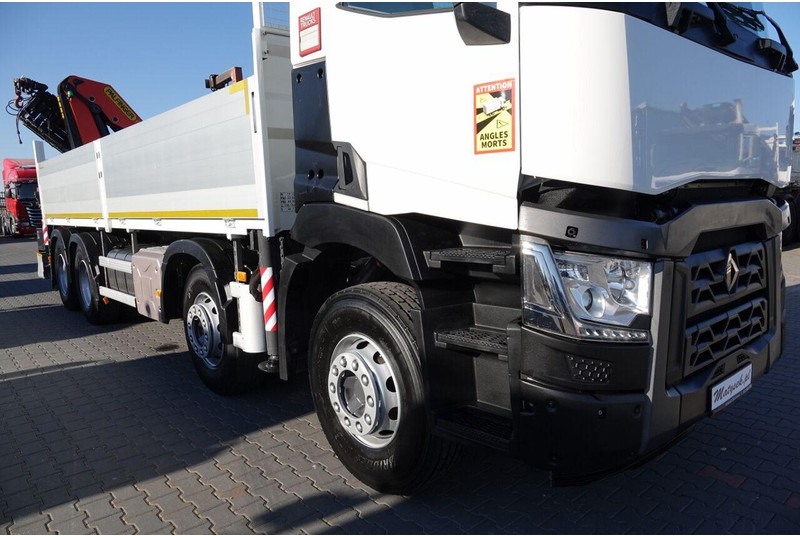 Leje en Renault C 430 / 8x4 / SKRZYNIOWY 7 M + HDS PALFINGER 33002 -wysów: 14,5 Renault C 430 / 8x4 / SKRZYNIOWY 7 M + HDS PALFINGER 33002 -wysów: 14,5: billede 10