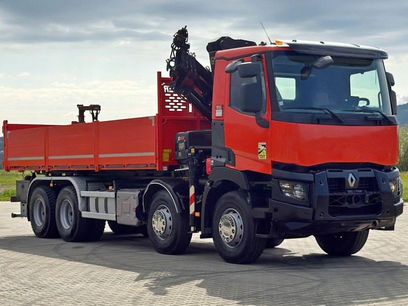 Renault C 430 *KIPPER 6,80m* HIAB X-HIDUO 188 ES-4 * 8x4 - Tipvogn lastbil, Lastbil med kran: billede 4 Renault C 430 *KIPPER 6,80m* HIAB X-HIDUO 188 ES-4 * 8x4 - Tipvogn lastbil, Lastbil med kran: billede 4