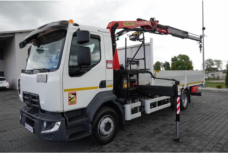 Renault D 210/  4X2 / SKRZYNIOWY 5 M + HDS PALFINGER PK 8.501 SLD A / UD - Lastbil med lad, Lastbil med kran: billede 3 Renault D 210/  4X2 / SKRZYNIOWY 5 M + HDS PALFINGER PK 8.501 SLD A / UD - Lastbil med lad, Lastbil med kran: billede 3
