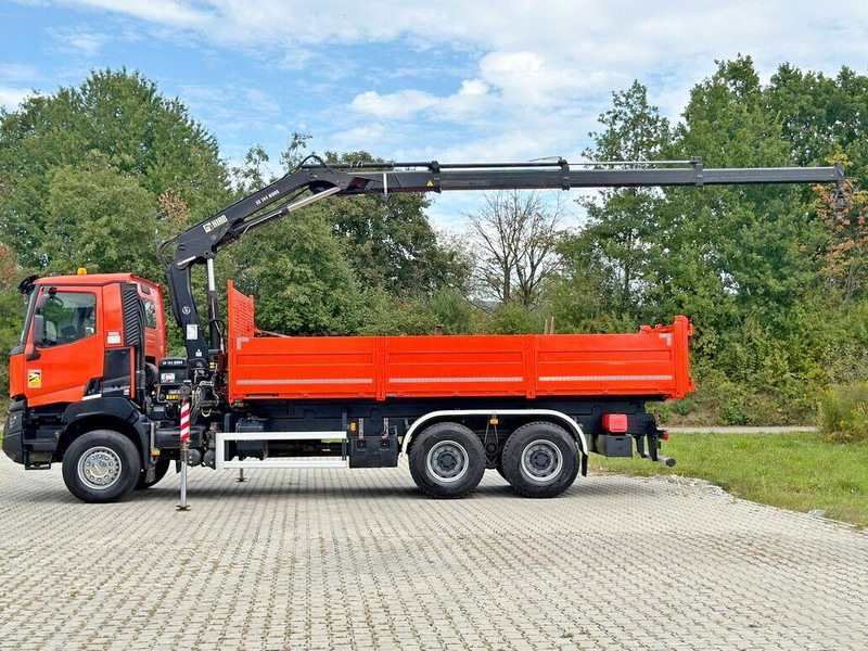 Renault K 380 * HIAB 144 BS - 3 HIDUO + FUNK * 6x4 * TOP - Tipvogn lastbil, Lastbil med kran: billede 5 Renault K 380 * HIAB 144 BS - 3 HIDUO + FUNK * 6x4 * TOP - Tipvogn lastbil, Lastbil med kran: billede 5