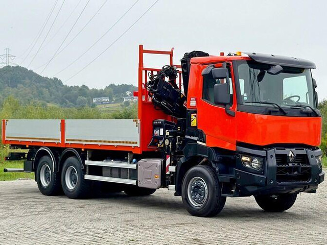 Renault K 380 * HIAB 166 BS-3 HIDUO + FUNK* 6x4 - Tipvogn lastbil, Lastbil med kran: billede 4 Renault K 380 * HIAB 166 BS-3 HIDUO + FUNK* 6x4 - Tipvogn lastbil, Lastbil med kran: billede 4