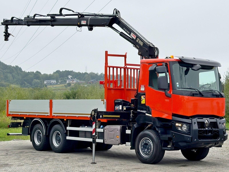Renault K 380 * HIAB 166 BS-3 HIDUO + FUNK* 6x4 - Tipvogn lastbil, Lastbil med kran: billede 2 Renault K 380 * HIAB 166 BS-3 HIDUO + FUNK* 6x4 - Tipvogn lastbil, Lastbil med kran: billede 2