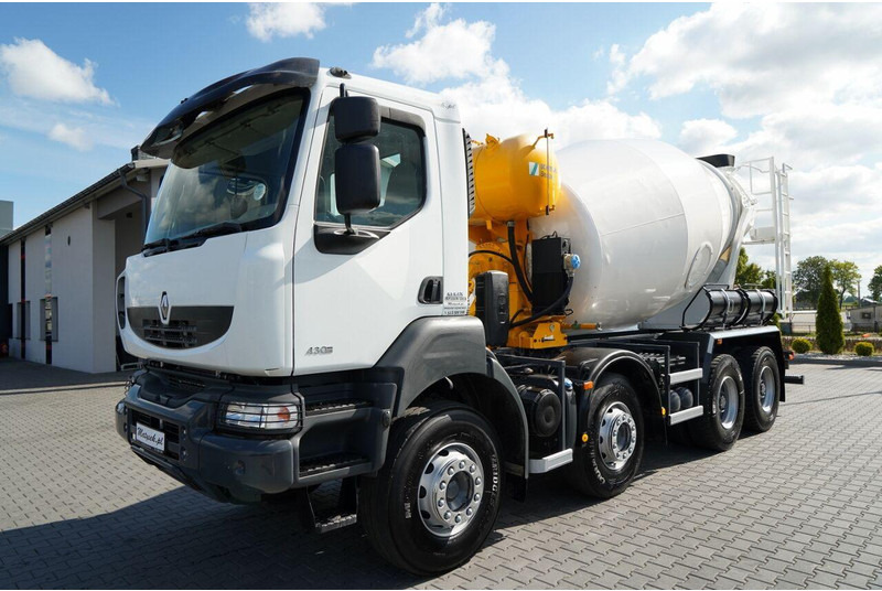 Renault KERAX 430 DXI / EURO 5 / 8X4 / BETONOMIESZARKA / 9 m3 / SCHWING - Betonbil: billede 5 Renault KERAX 430 DXI / EURO 5 / 8X4 / BETONOMIESZARKA / 9 m3 / SCHWING - Betonbil: billede 5