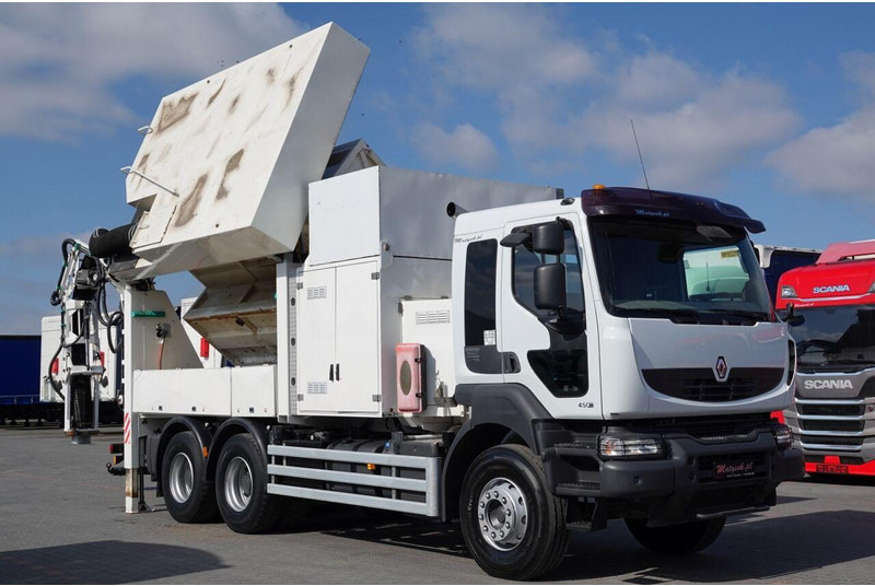 Renault KERAX 450 / 6x4 / MTS SAUGBAGGER 3A11T /ASENIZACYJNY / ŁADOWARKA - Slamsugemaskine: billede 1 Renault KERAX 450 / 6x4 / MTS SAUGBAGGER 3A11T /ASENIZACYJNY / ŁADOWARKA - Slamsugemaskine: billede 1