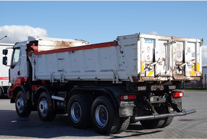 Tipvogn lastbil Renault KERAX 480 / 8x4 / WYWROTKA / HYDROBURTA / HYDROKLAPA / BORDMATIC: billede 12