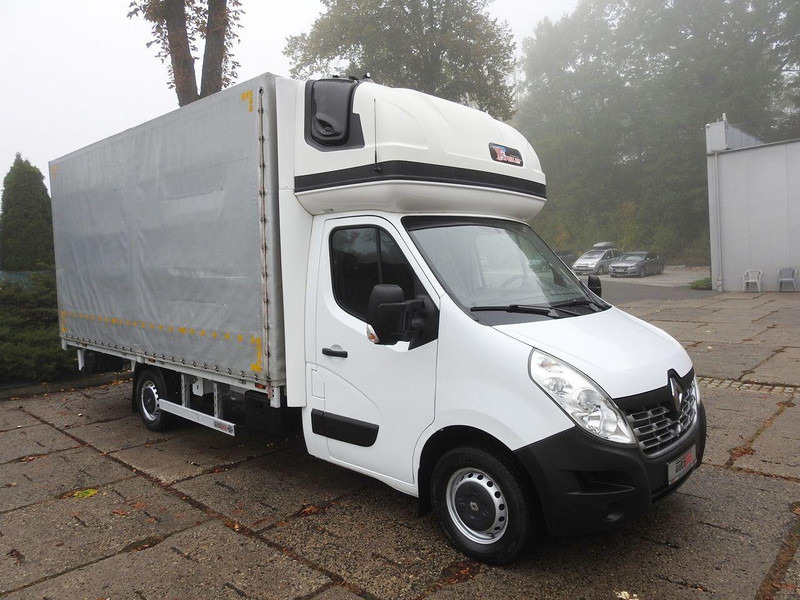 Renault MASTER PLANDEKA 10 PALET WEBASTO TEMPOMAT KLIMATYZACJA 130KM [ - Varebil med presenning: billede 4 Renault MASTER PLANDEKA 10 PALET WEBASTO TEMPOMAT KLIMATYZACJA 130KM [ - Varebil med presenning: billede 4