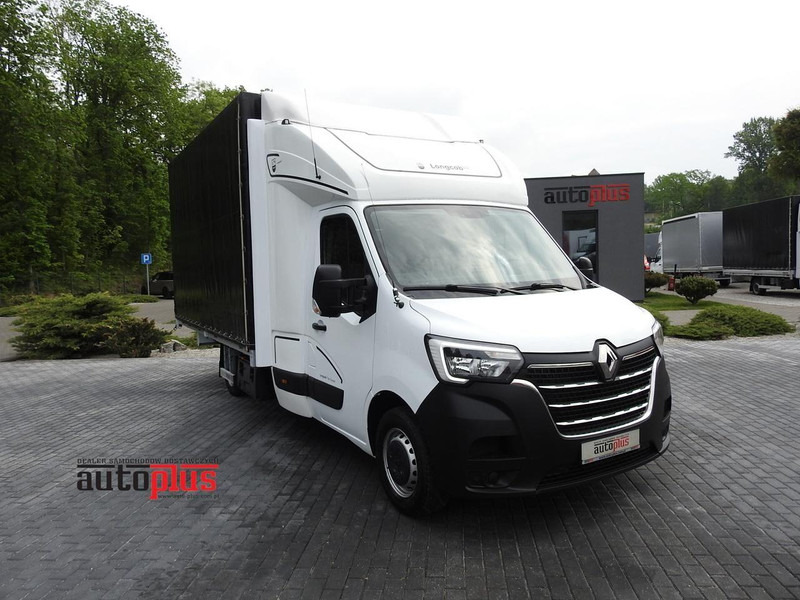 Renault MASTER PLANDEKA 10 PALET WEBASTO TEMPOMAT KLIMATYZACJA LEDY PNEU - Varebil med presenning: billede 1 Renault MASTER PLANDEKA 10 PALET WEBASTO TEMPOMAT KLIMATYZACJA LEDY PNEU - Varebil med presenning: billede 1