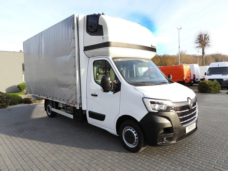 Renault MASTER PLANDEKA 10 PALET WEBASTO TEMPOMAT LEDY PNEUMATYKA KLIMAT - Varebil med presenning: billede 4 Renault MASTER PLANDEKA 10 PALET WEBASTO TEMPOMAT LEDY PNEUMATYKA KLIMAT - Varebil med presenning: billede 4