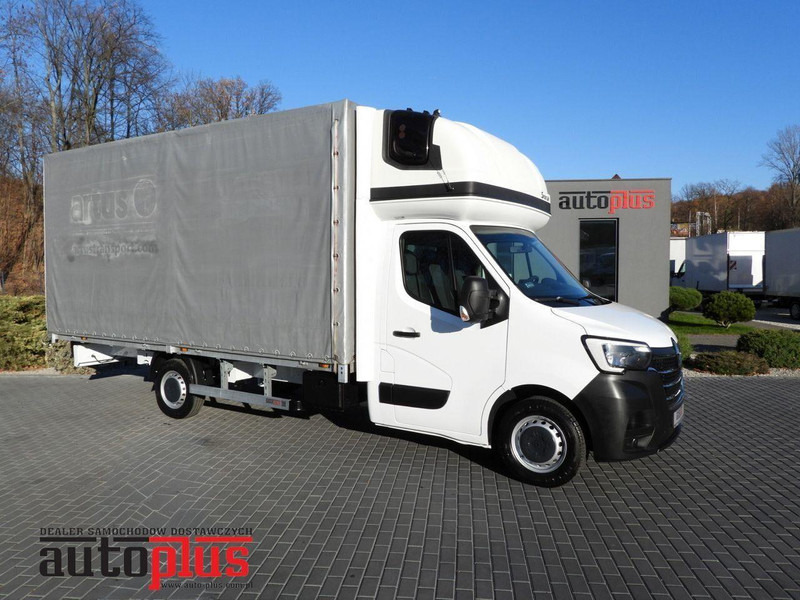 Renault MASTER PLANDEKA 10 PALET WEBASTO TEMPOMAT LEDY PNEUMATYKA KLIMAT - Varebil med presenning: billede 1 Renault MASTER PLANDEKA 10 PALET WEBASTO TEMPOMAT LEDY PNEUMATYKA KLIMAT - Varebil med presenning: billede 1
