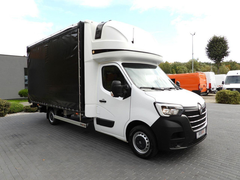 Renault MASTER PLANDEKA WINDA 10 PALET TEMPOMAT LEDY KLIMATYZACJA 165KM - Varebil med presenning: billede 4 Renault MASTER PLANDEKA WINDA 10 PALET TEMPOMAT LEDY KLIMATYZACJA 165KM - Varebil med presenning: billede 4