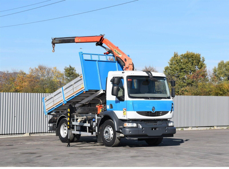 Renault MIDLUM 270 DXI *TIPPER 3,50m *PK 8501-K/FUNK - Tipvogn lastbil, Lastbil med kran: billede 1 Renault MIDLUM 270 DXI *TIPPER 3,50m *PK 8501-K/FUNK - Tipvogn lastbil, Lastbil med kran: billede 1