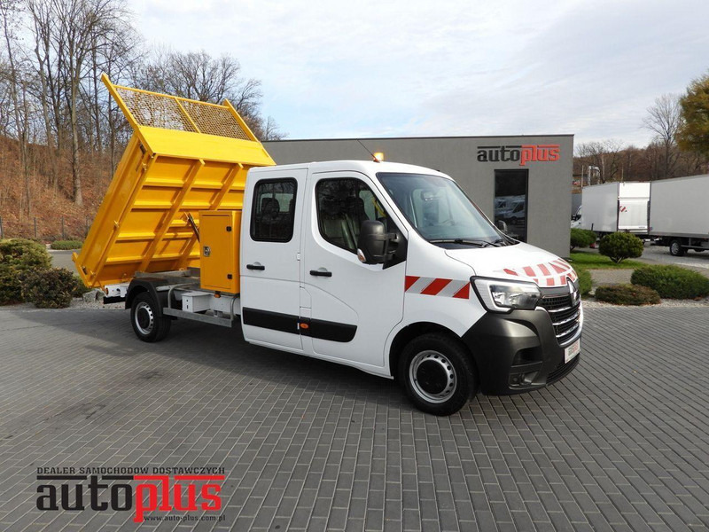 Renault Master - Ladbil med tip, Mandskabsbil: billede 1 Renault Master - Ladbil med tip, Mandskabsbil: billede 1